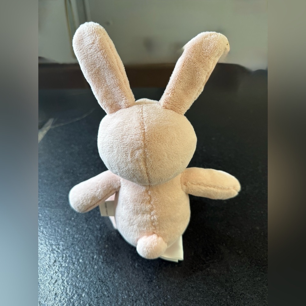 Laura Ashley Hedy Pink Bunny Rabbit Plush Easter Bunny Stuffed Toy 8.5" - Picture 4 of 10